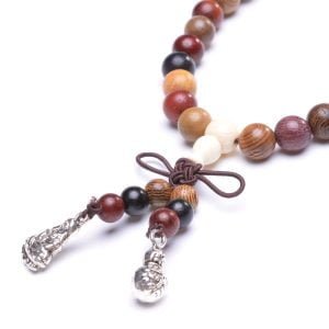 Mala Tibétain Bois de Santal - Bracelet en Bois - Yogazen