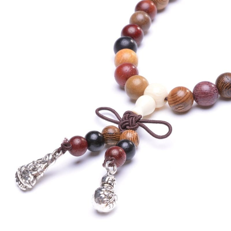 Mala Tibétain Bois de Santal - Bracelet en Bois - Yogazen