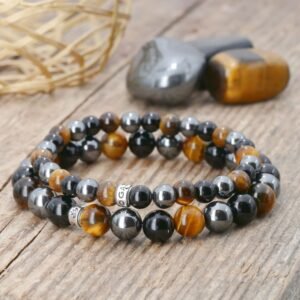 Bracelet Triple Protection - Bracelet Pierre Homme - Yogazen