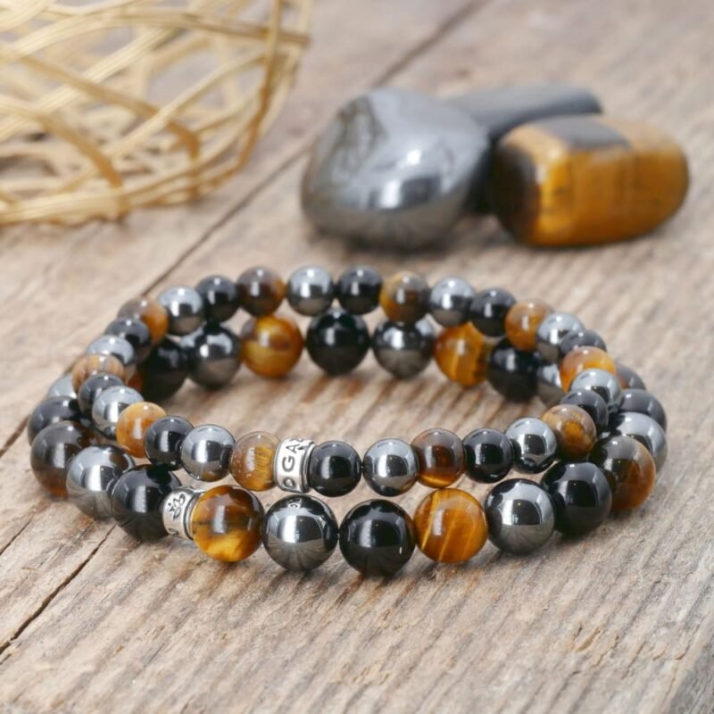 Bracelet Triple Protection - Bracelet Pierre Homme - Yogazen