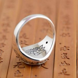 Bague Om Mani Padme Hum - Bague Tibétaine - Yogazen