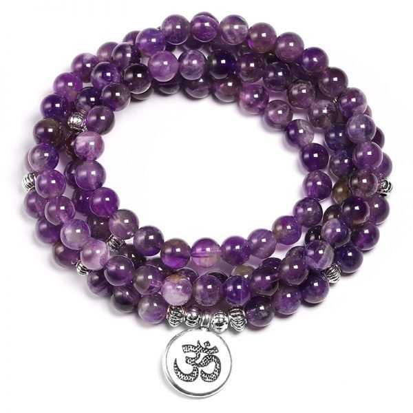 Bracelet Mala Améthyste