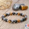 Bracelet Triple Protection - Bijoux Artisanaux Pierres Naturelles - Yogazen