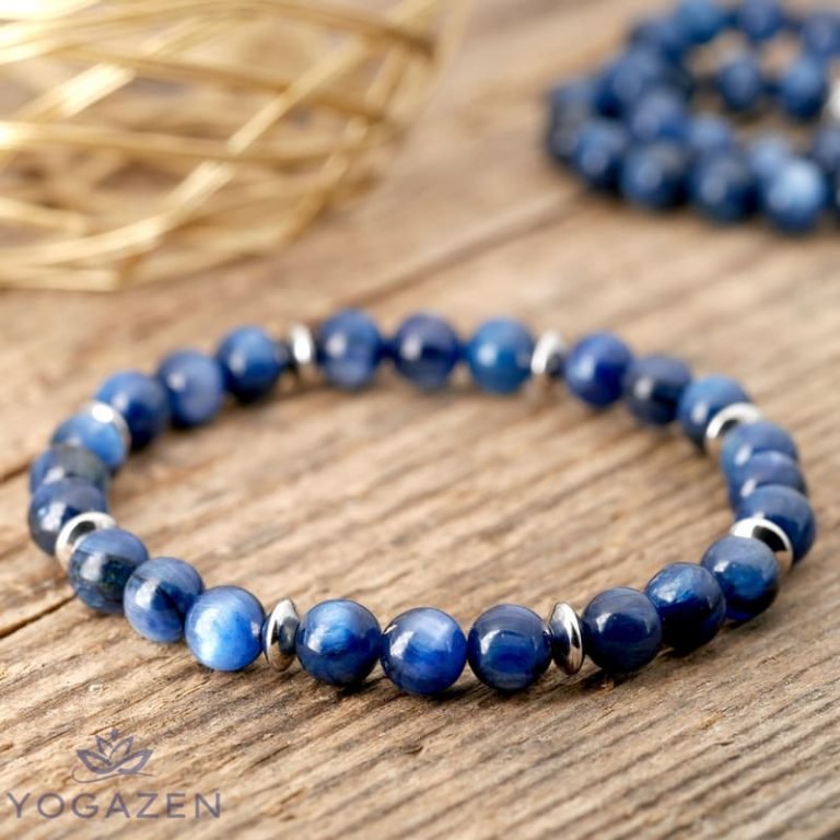 Bracelet Mala Tibétain En Hématite - Pierre Minérale Naturelle, Neuf Avec étiquettes