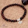 Bracelet Fleur de Lotus Oeil de Taureau - Bijoux Artisanaux Pierres Naturelles - Yogazen