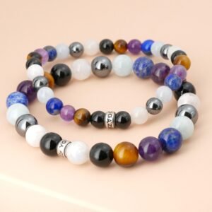 Bracelet Chemin de Vie - Fabriqué en France - Bijoux Artisanaux Pierres Naturelles - Yogazen
