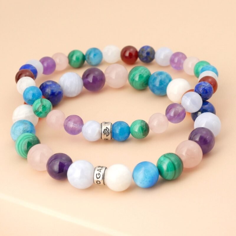 Bracelet Chemin de Vie - Fabriqué en France - Bijoux Artisanaux Pierres Naturelles - Yogazen