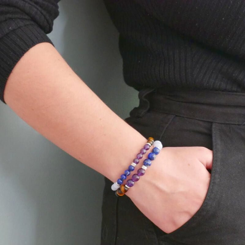 Bracelet Chemin de Vie - Fabriqué en France - Bijoux Artisanaux Pierres Naturelles - Yogazen