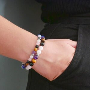Bracelet Chemin de Vie - Fabriqué en France - Bijoux Artisanaux Pierres Naturelles - Yogazen