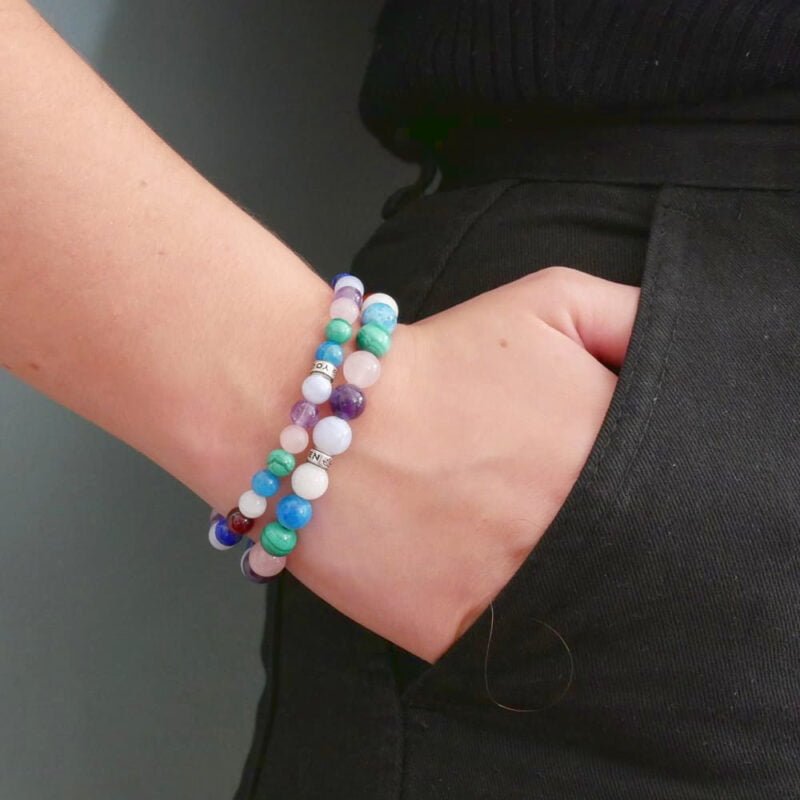 Bracelet Chemin de Vie - Fabriqué en France - Bijoux Artisanaux Pierres Naturelles - Yogazen