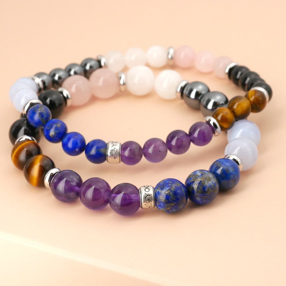Bracelet Chemin de Vie - Fabriqué en France - Bijoux Artisanaux Pierres Naturelles - Yogazen