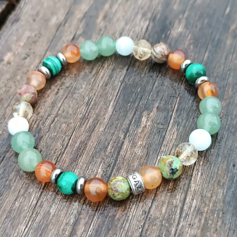 Bracelet Chemin de Vie avec malachite