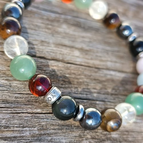 Bracelet Chemin de Vie - Fabriqué en France - Bijoux Artisanaux Pierres Naturelles - Yogazen