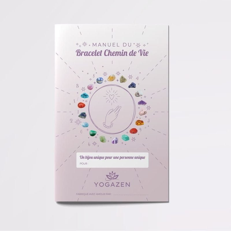 Bracelet Chemin de Vie - Fabriqué en France - Bijoux Artisanaux Pierres Naturelles - Yogazen