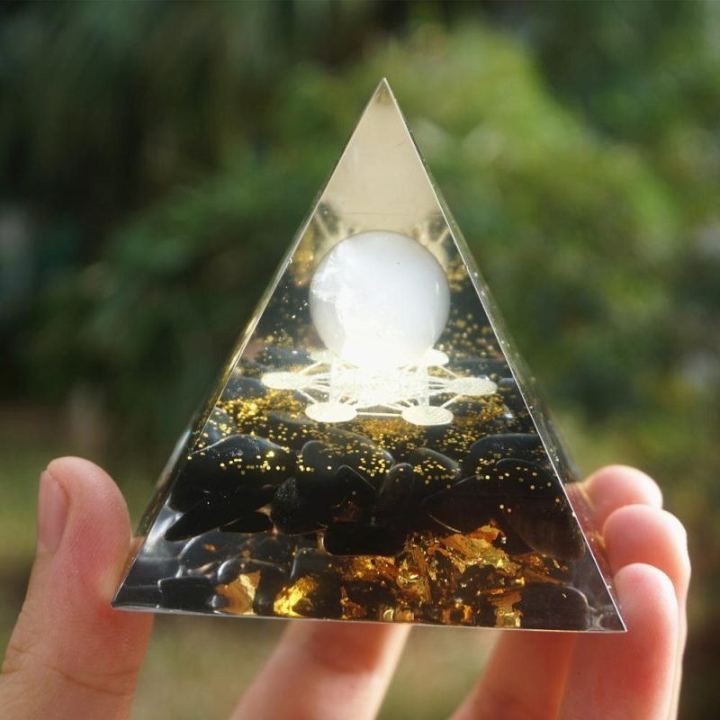 Orgonite de Protection - Métatron - Orgonite Pyramide - Yogazen