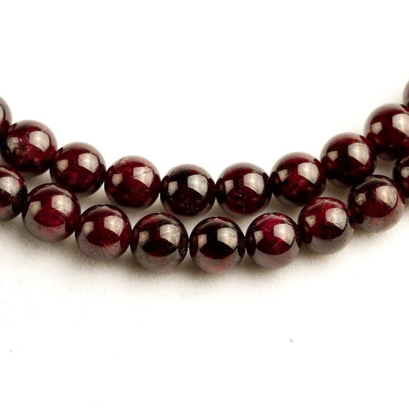 Mala Grenat 108 Perles - Collier Grenat - Yogazen