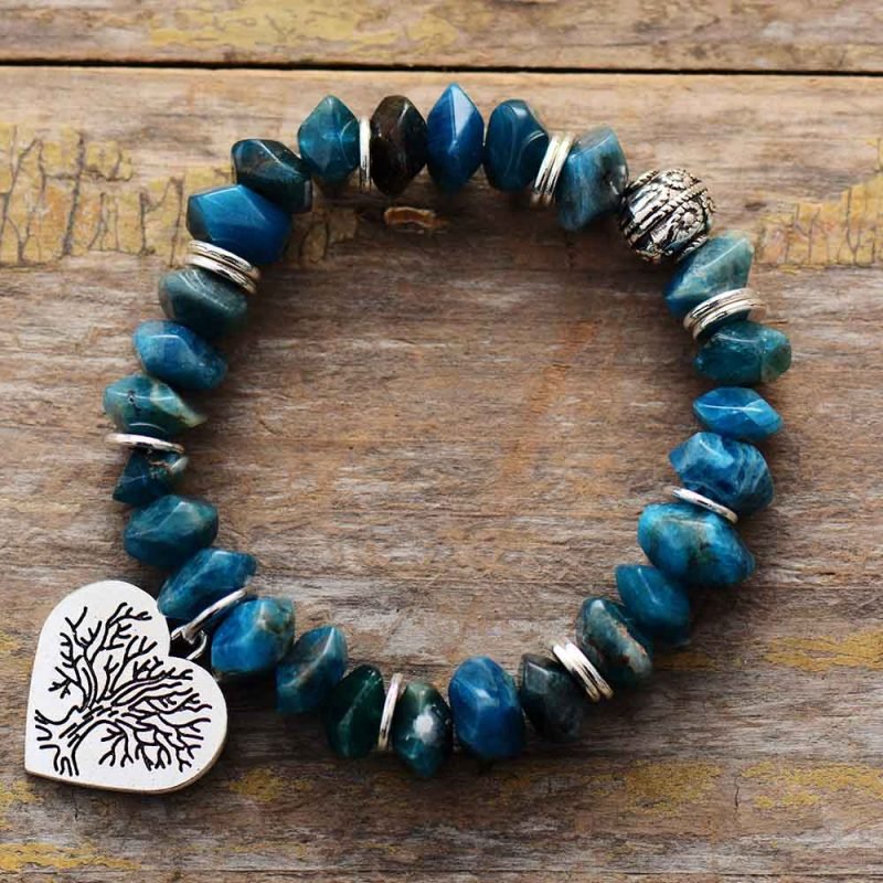 Bracelet Arbre de Vie Coeur - Bracelet Arbre de Vie - Yogazen