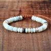 Bracelet Apaisant en Amazonite - Bracelet Pierre Naturelle - Yogazen