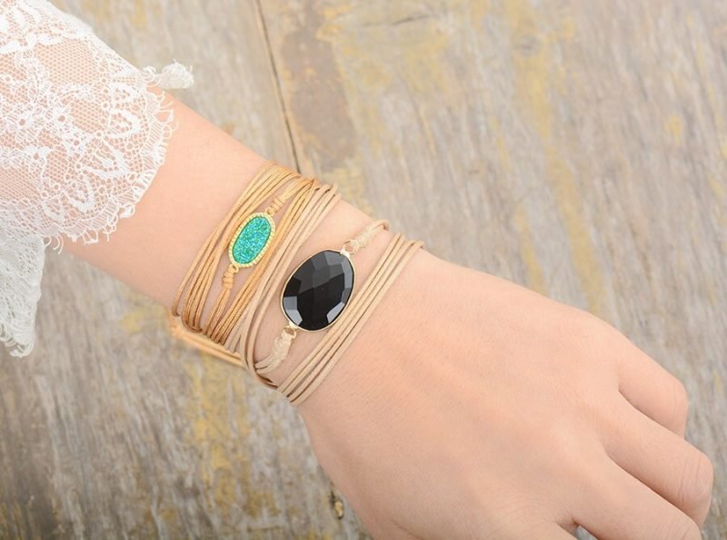 Bracelet Bohème “Confiance en Soi” - Bracelet Pierre Naturelle - Yogazen