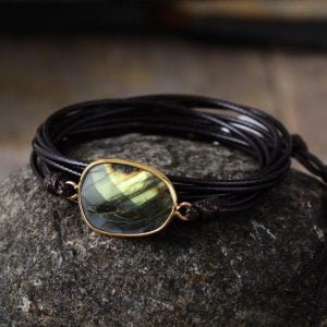 Bracelet Bohème Labradorite - Bracelet Pierre Naturelle - Yogazen