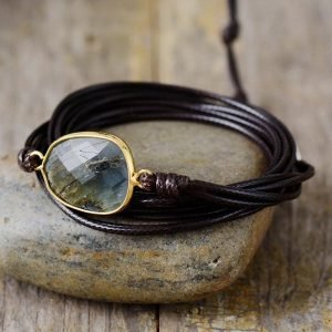 Bracelet Bohème Labradorite - Bracelet Pierre Naturelle - Yogazen