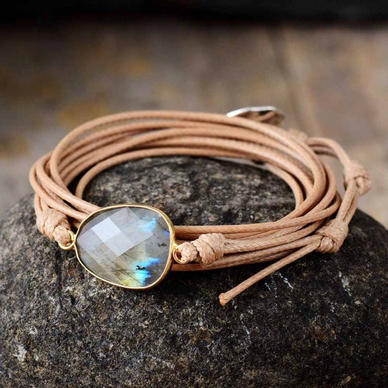Bracelet Bohème Labradorite - Bracelet Pierre Naturelle - Yogazen