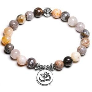 Bracelet Bouddhiste “Équilibre” - Bracelet Agate - Yogazen