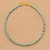 Collier Ras de Cou en Pierre Turquoise - Collier Pierre Naturelle - Yogazen