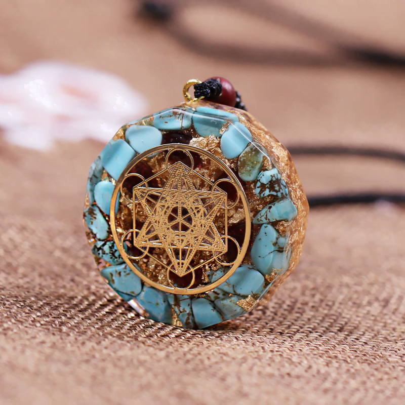 Pendentif Orgonite Métatron - Bijoux Metatron - Yogazen