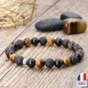 Bracelet Force et Courage – Made in France - Bijoux Artisanaux Pierres Naturelles - Yogazen