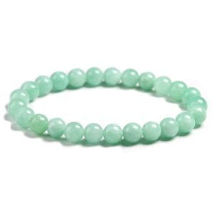 Bracelet en Jade Véritable - Bracelet Pierre Naturelle - Yogazen