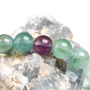 Bracelet en Fluorite - Bracelet Pierre Naturelle - Yogazen
