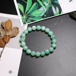 Bracelet en Jade Véritable - Bracelet Pierre Naturelle - Yogazen