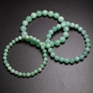 Bracelet en Jade Véritable - Bracelet Pierre Naturelle - Yogazen