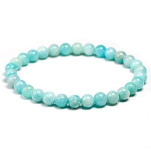 Bracelet en Amazonite - Bracelet Pierre Naturelle - Yogazen