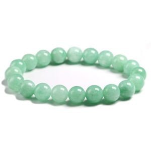 Bracelet en Jade Véritable - Bracelet Pierre Naturelle - Yogazen