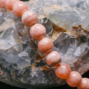 Bracelet Rhodochrosite Véritable - Bracelet Pierre Naturelle - Yogazen
