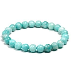 Bracelet en Amazonite - Bracelet Pierre Naturelle - Yogazen