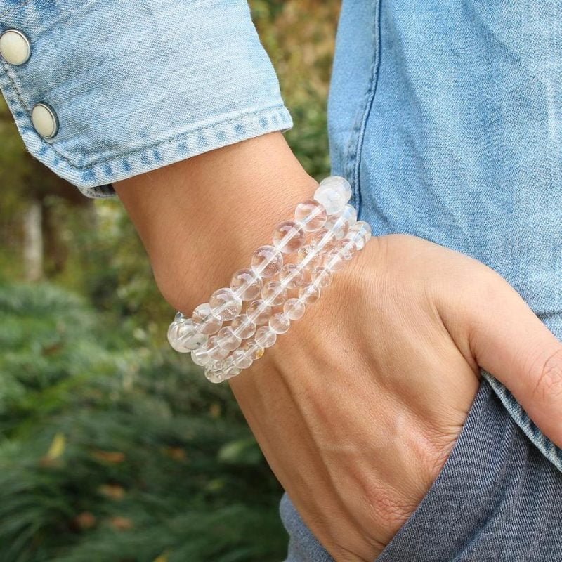 Bracelet en Cristal de Roche - Non classé - Yogazen