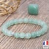 Bracelet en Aventurine Verte - Fabriqué en France - Bijoux Artisanaux Pierres Naturelles - Yogazen