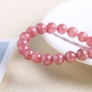 Bracelet Rhodochrosite Véritable - Bracelet Pierre Naturelle - Yogazen