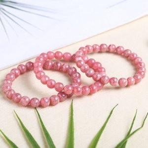 Bracelet Rhodochrosite Véritable - Bracelet Pierre Naturelle - Yogazen