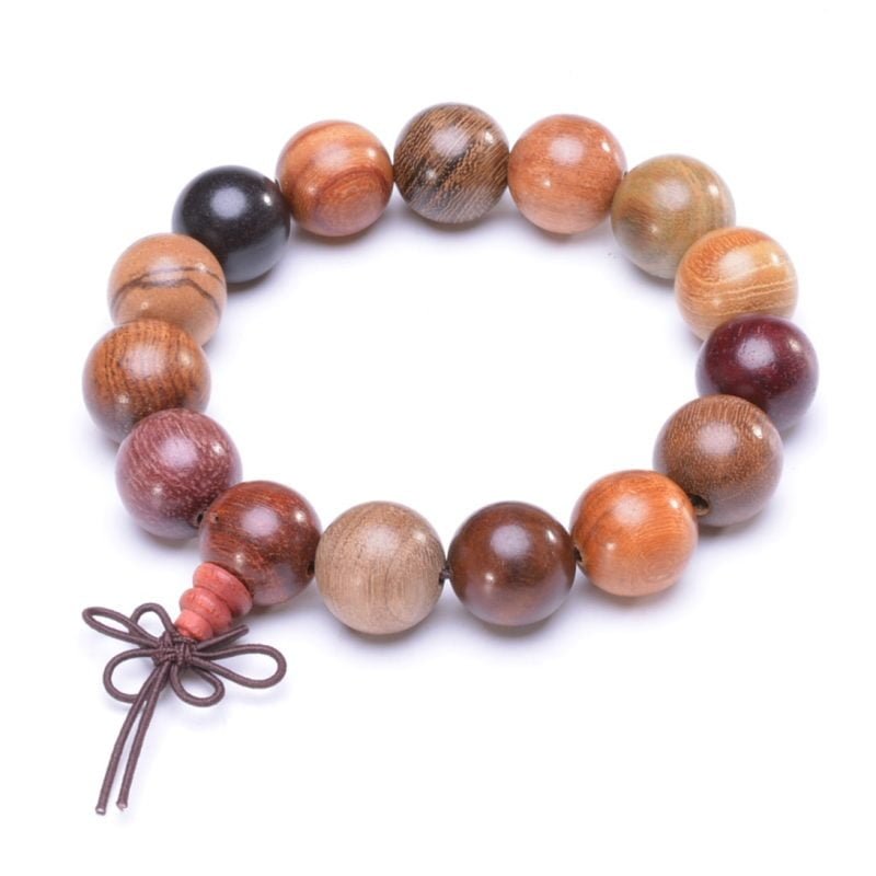 Bracelet Mala Bois de Santal - Bracelet en Bois - Yogazen