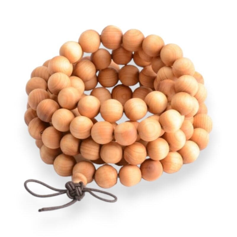 Bracelet Mala Tibétain en Cèdre - Mala Tibétain - Yogazen