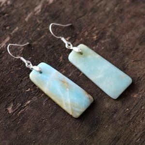Boucles d'Oreilles Amazonite 