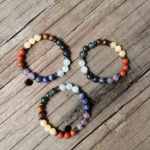 Bracelet 7 Chakras en Pierres Naturelles - Bracelet Pierre Naturelle - Yogazen