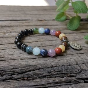 Bracelet 7 Chakras en Pierres Naturelles - Bracelet Pierre Naturelle - Yogazen