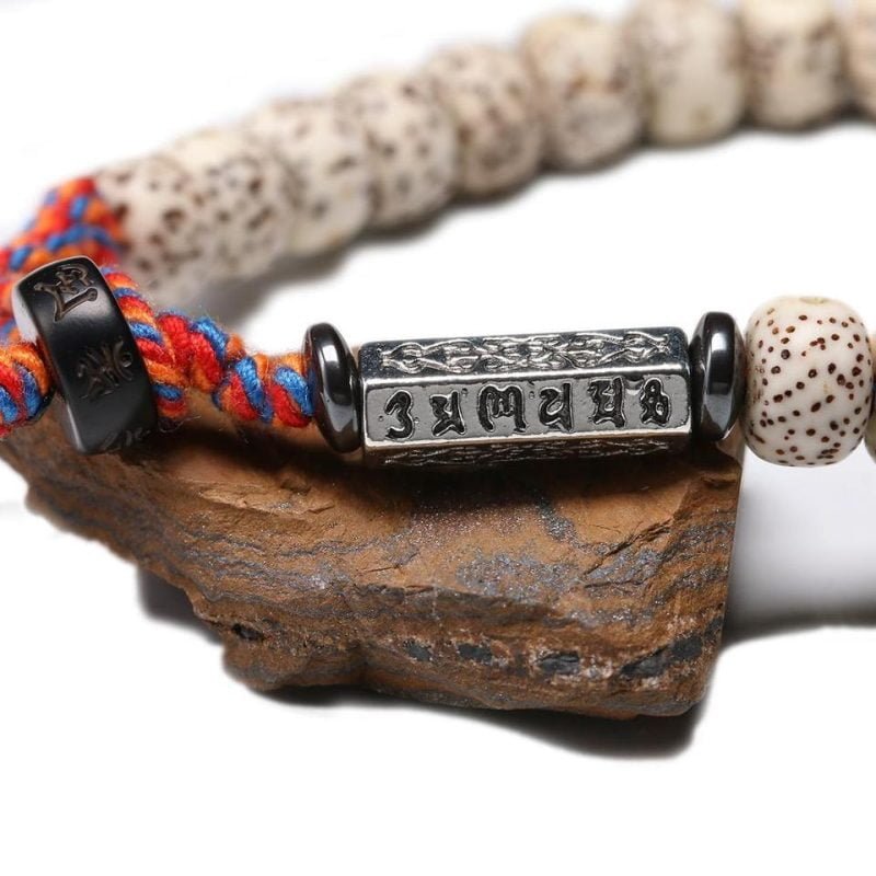 Bracelet Porte Bonheur Tibétain – Graine de Bodhi - Bracelet Tibétain - Yogazen
