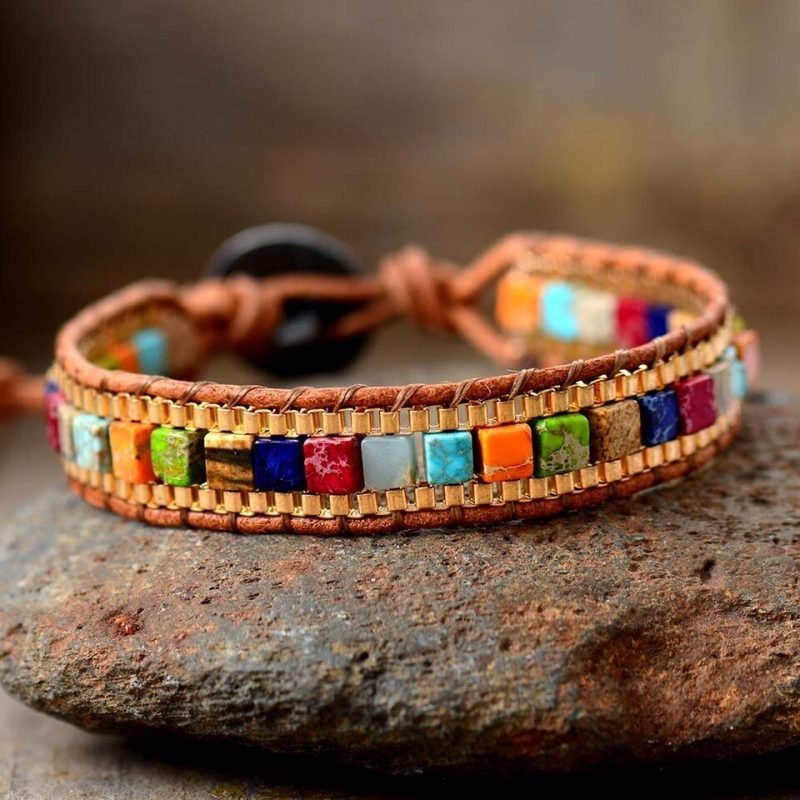 Bracelet Bohème 7 Chakras - Non classé - Yogazen