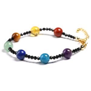 Bracelet Perles 7 Chakras - Bracelet Pierre Naturelle - Yogazen
